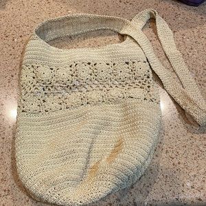 Crossbody crocheted purse unused
